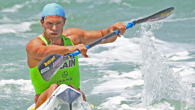 Kendrick Louis competing in the Nutri-Grain series.