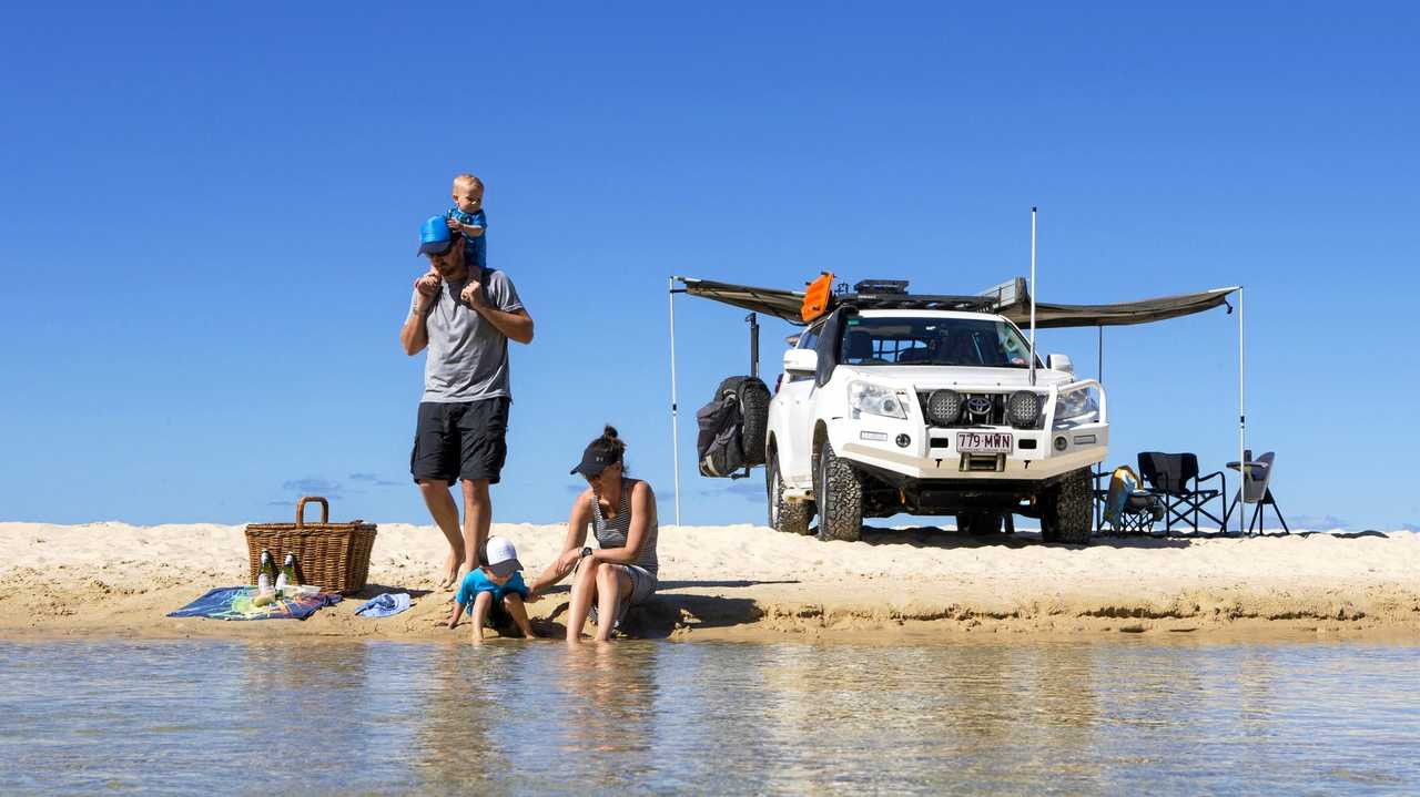 Fraser Island wins best family camping spot in magazine awards. Picture: Contributed