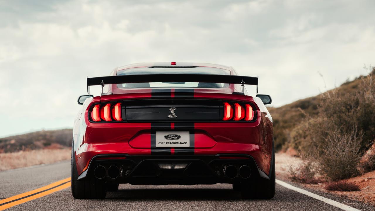 The Ford Mustang Shelby GT500 won’t make it Australia.