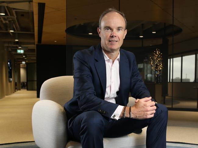 11/12/2019. Hamish Douglass, Magellan Chairman and co-founder, photographed at their offices in Sydney for The Deal. Britta Campion / The Australian