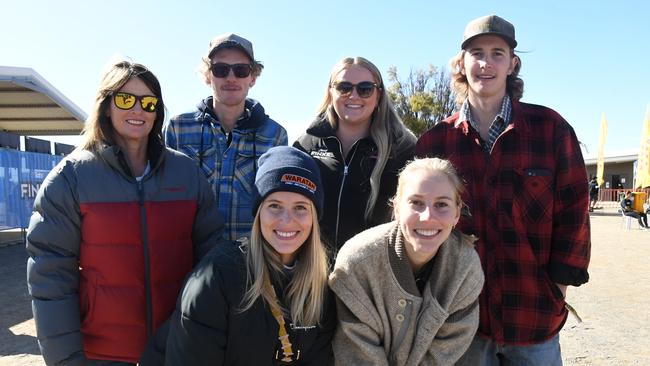 Hayes family from Undoolya Station at Finke Desert Race 2022. Picture: (A)manda Parkinson