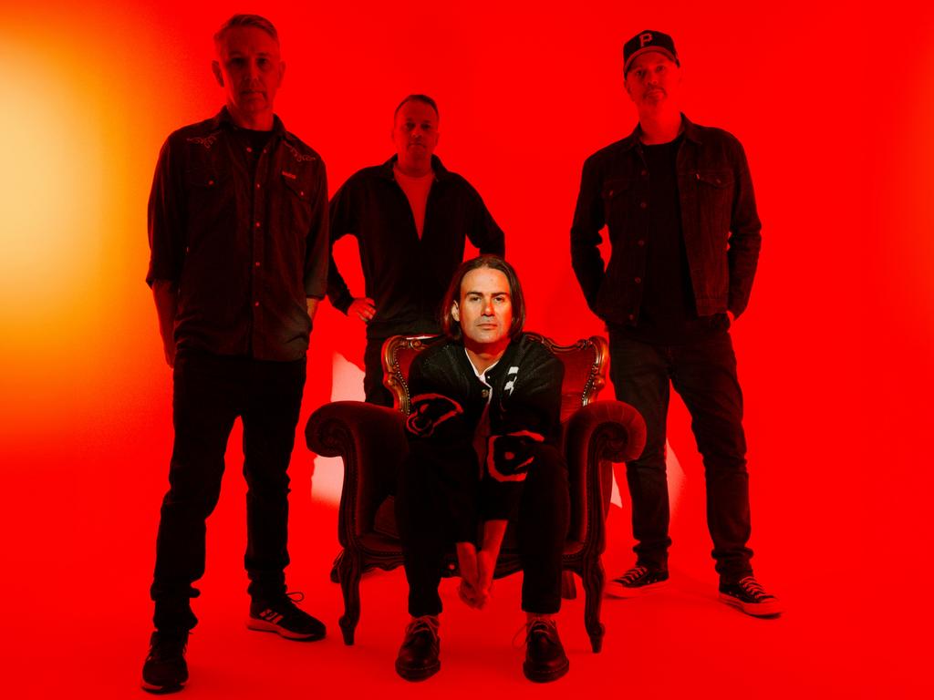 Grinspoon are taking Melbourne punk rockers Press Club on their marathon tour. Picture: Supplied.