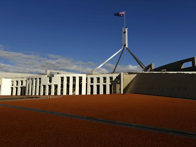 Generic images of Parliament House, Canberra.