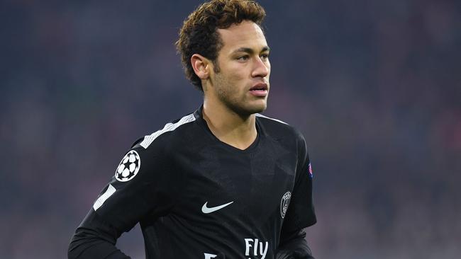 Paris Saint-Germain's Brazilian forward Neymar. Picture: AFP.