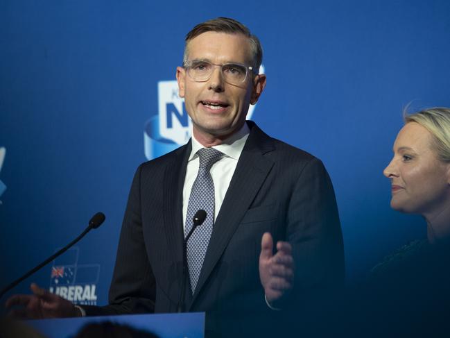 SYDNEY, AUSTRALIA, NCA Newswire, Saturday, 25 March 2023.Liberals Election Evening, ballroom at the Hilton Hotel Sydney.Picture: NCA Newswire/ Monique Harmer