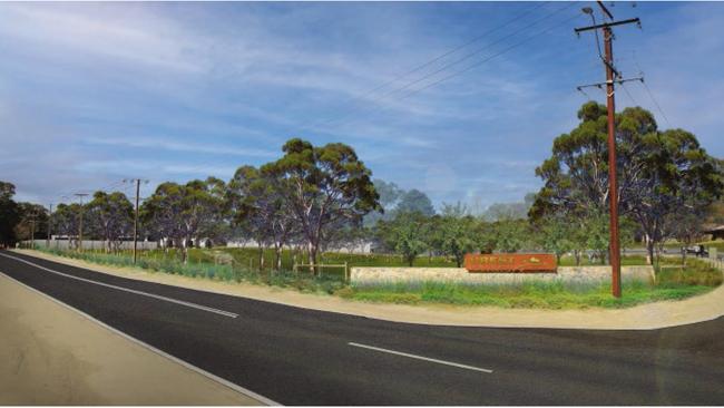 The Aspen Group has lodged a development application to create a new tourist/residential park at the former refugee detention centre site in Woodside. Picture: Supplied