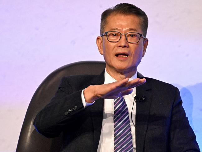 Hong Kong’s Financial Secretary Paul Chan. Picture: AFP