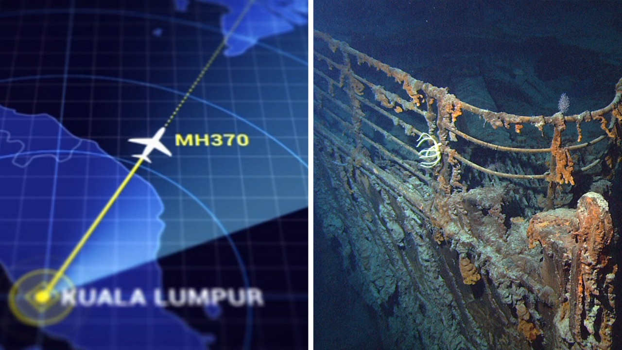 How the search for missing jet MH370 compares to Titanic wreckage discovery