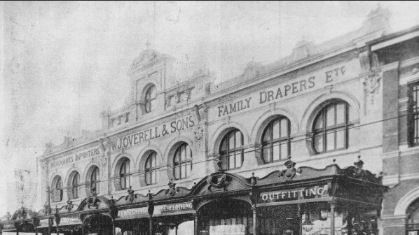 Overells drapery store circa 1901. Picture: State Library of Queensland