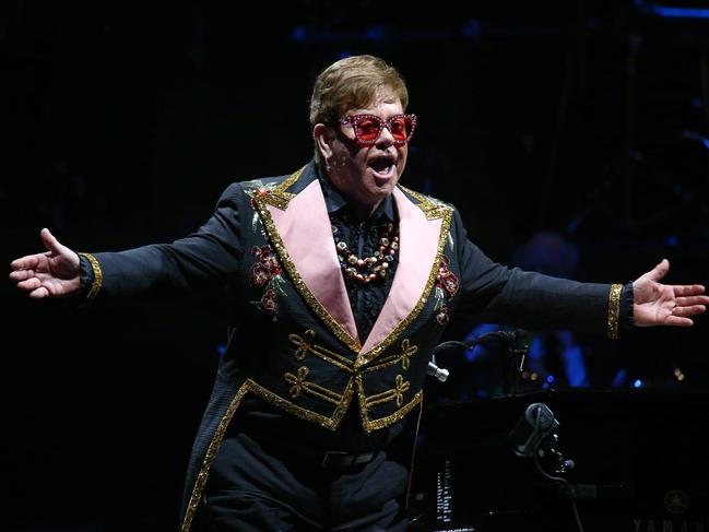 Elton John's Farewell Yellow Brick Road concerts have been a standout of 2019. Picture: AAP/David Clark