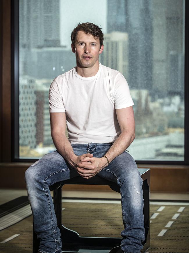 James Blunt got inspired at Burning Man. Picture: Sarah Matray