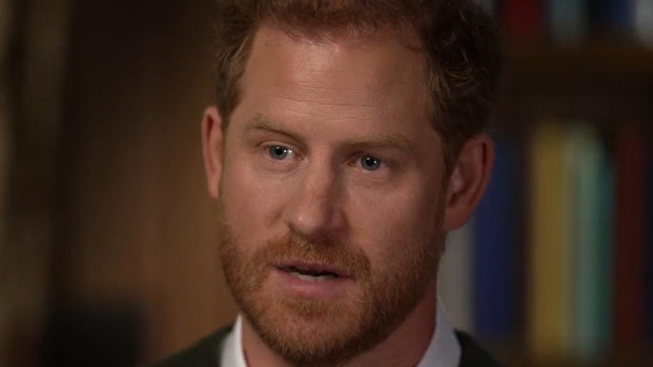 Prince Harry. Picture: CBS