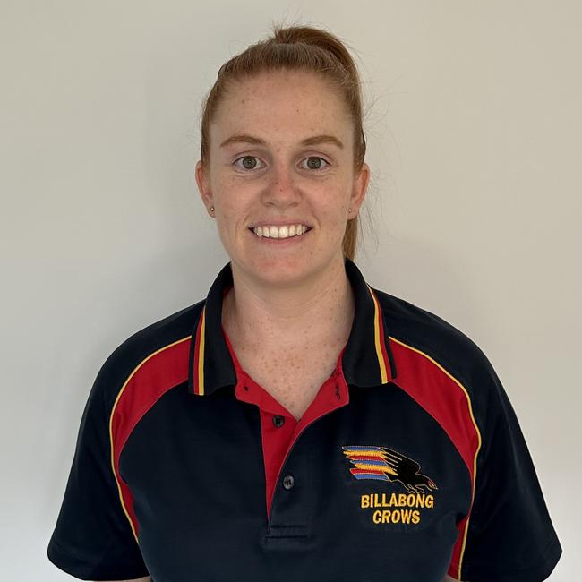 Paige Moloney is an A-grade netball player with Billabong Crows at Oaklands. Picture: Supplied