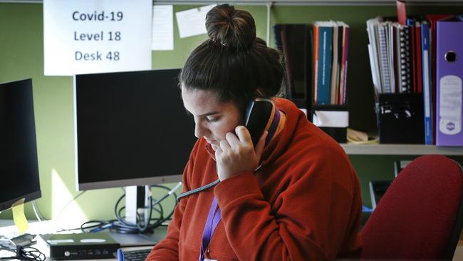 An increasing reluctance among sections of the western and northwestern Melbourne communities to share information has made contact tracing more difficult. Picture: David Caird