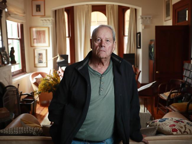 17/7/20: Filmmaker Bruce Beresford at his home in Birchgrove. He says the federal government's $400m boost to the location offset to attract Hollywood productions to Australia is a huge boost to the local industry. John Feder/The Australian.