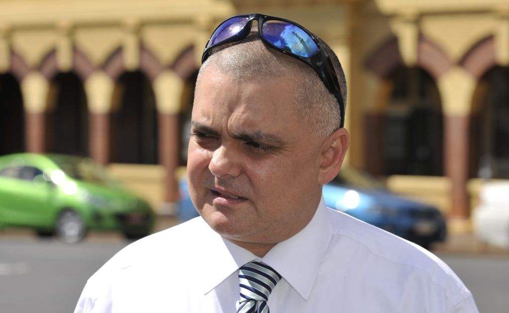 Counsel assisting the coroner, Barrister Craig Chowdhury, at the second day of the inquest into the unsolved murders of nurses Lorraine Wilson and Wendy Evans. Picture: Dave Noonan