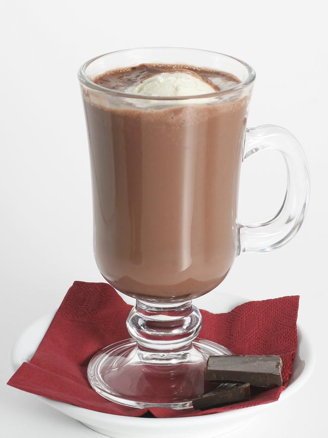 Hot chocolate is a soothing bedtime ritual.