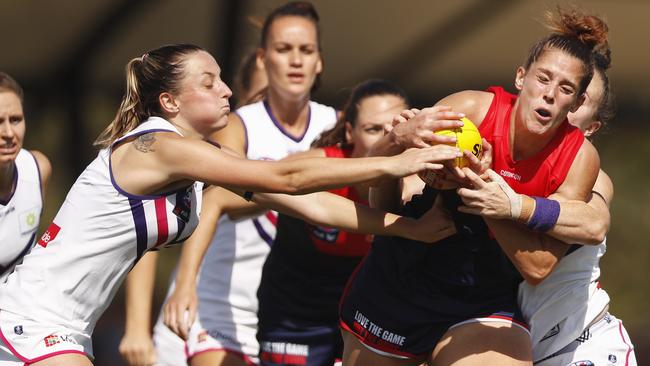 The Demons have a special package for AFLW members. AAP/Daniel Pockett