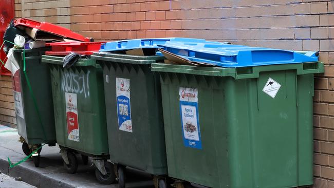 Citywide will no longer be the waste collection service for the City of Melbourne after starting up in 1995. Picture: NewsWire / Ian Currie