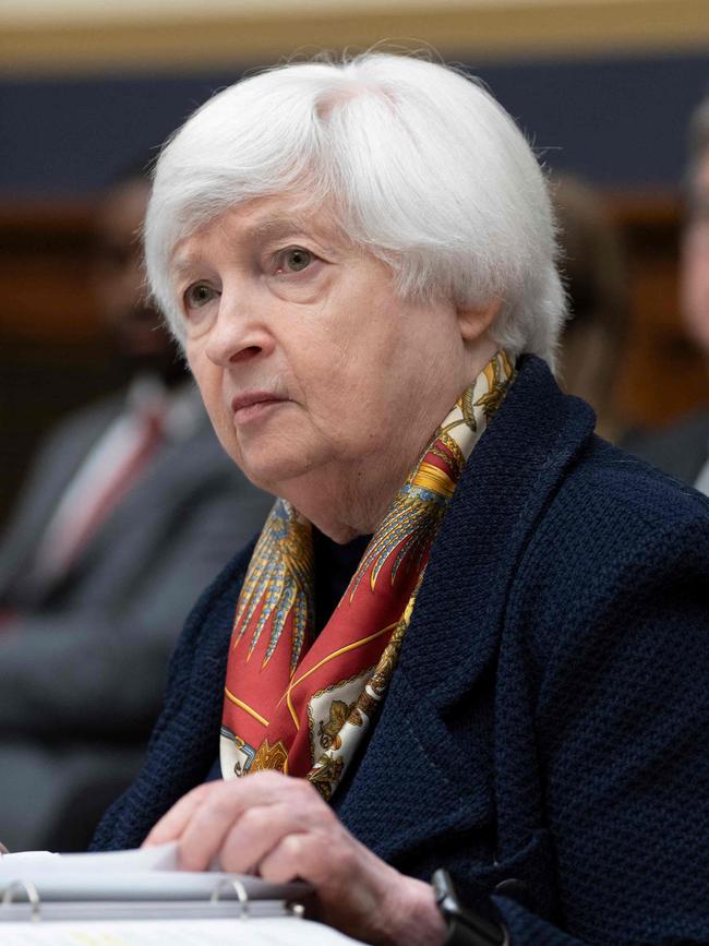 US Treasury Secretary Janet Yellen