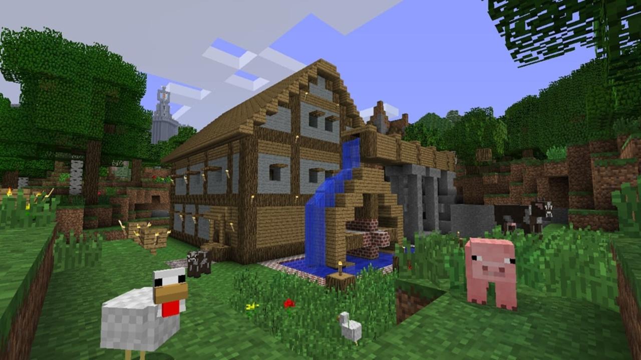 Minecraft lets players build anything they want, and Creative Mode opens up options even further. Picture: Mojang Studios