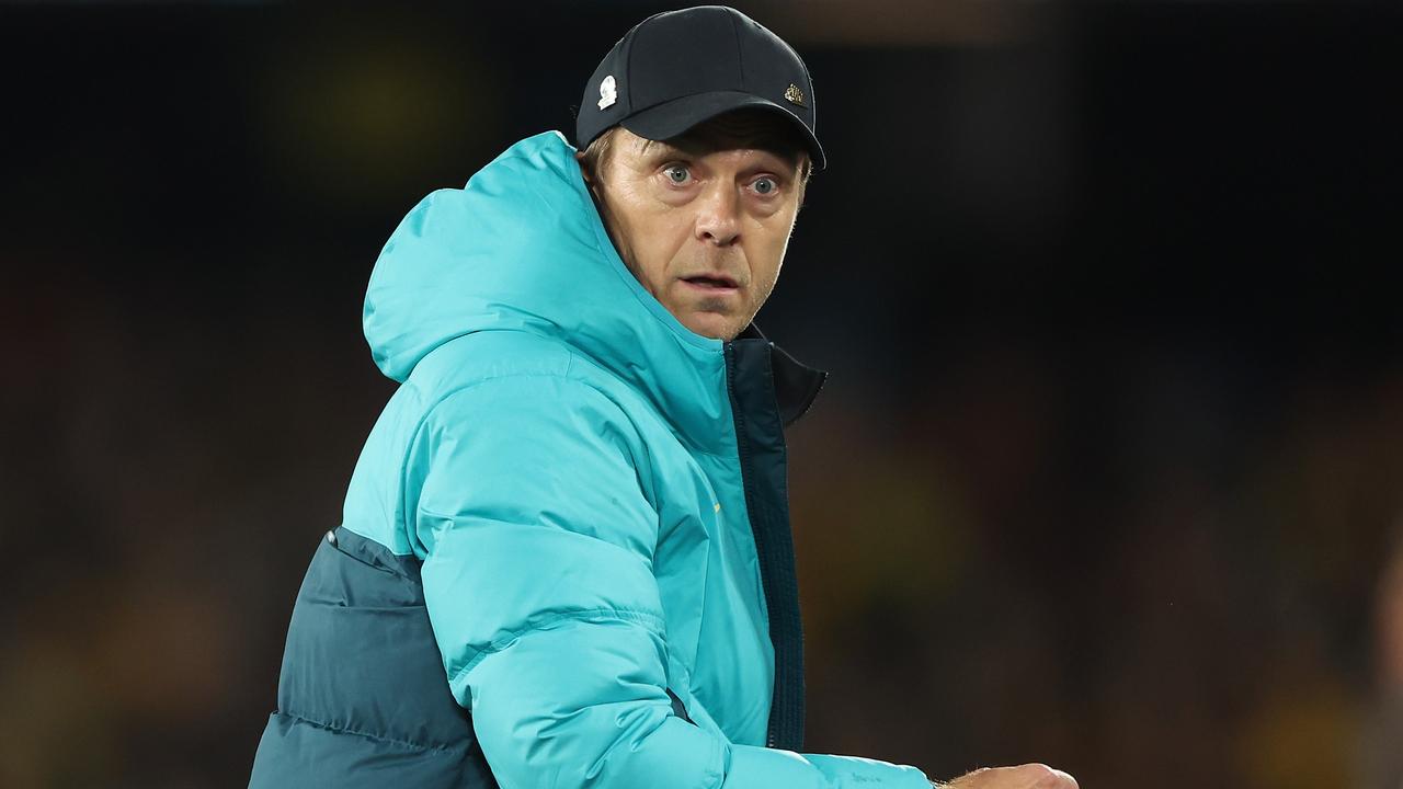 Tony Gustavsson guided the Matildas to a 1-0 win over France. (Photo by Robert Cianflone/Getty Images)