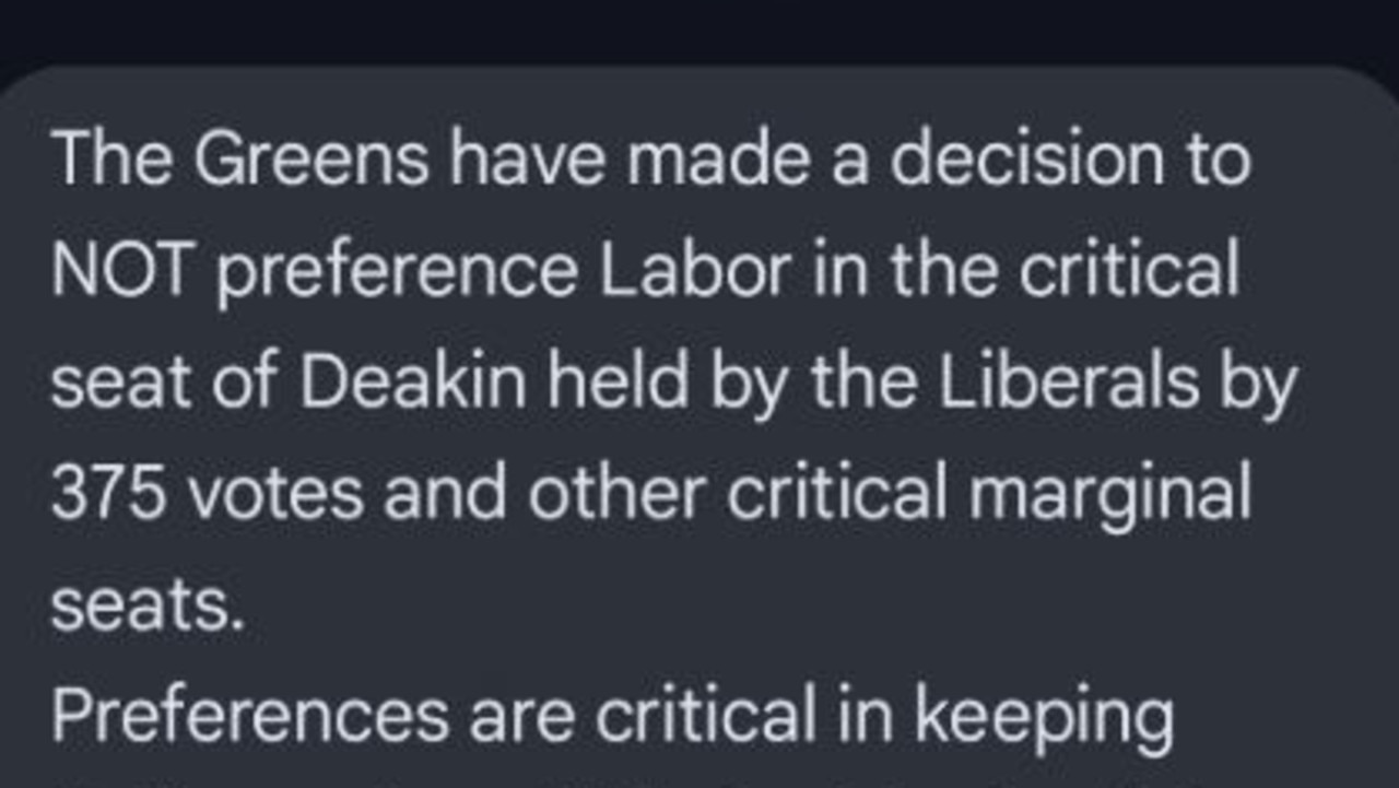 ‘Embarrassing’: Labor rages over Greens move