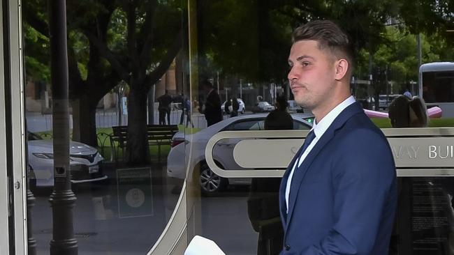 Eamon Dahlgren, who was captured in a covert sting selling and supplying cocaine from his car, has been ordered to serve a three-year jail term on home detention. Pic Roy VanDerVegt