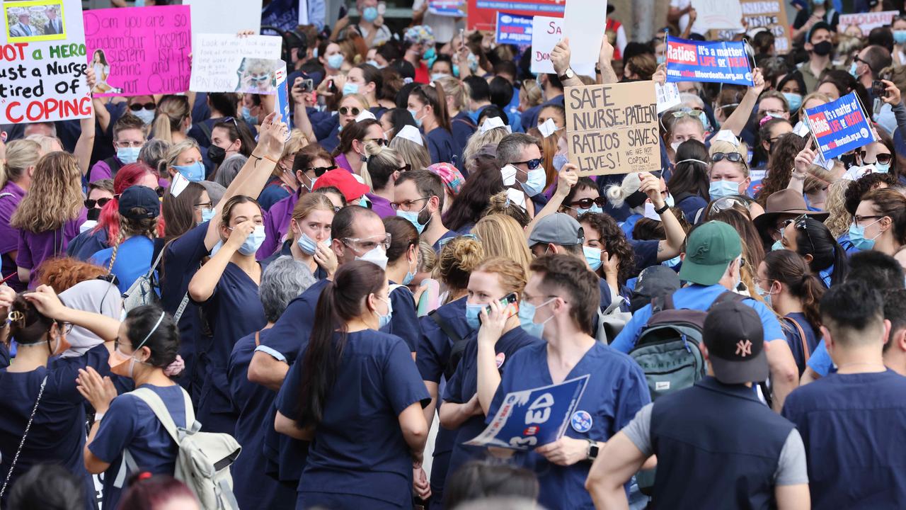 Another shot of the crowd. Picture: David Swift/NCA NewsWire