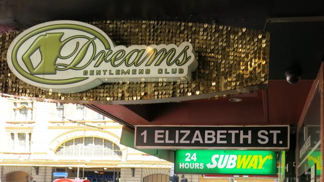 Josh claims drugs were rife at a Melbourne strip club. Picture: AAP Image/Alex Murray