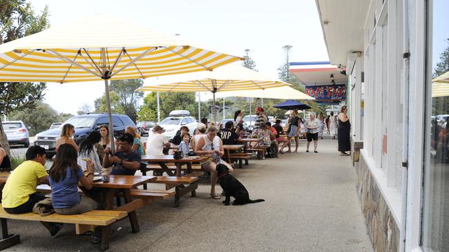 Lorne is typically flooded with tourists in the summer months. Picture: Alan Barber