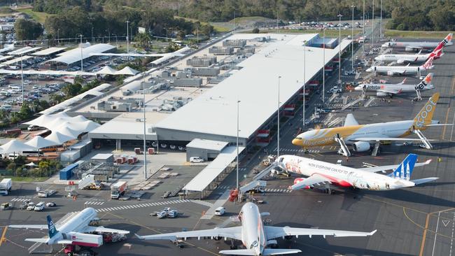 The Gold Coast Airport.