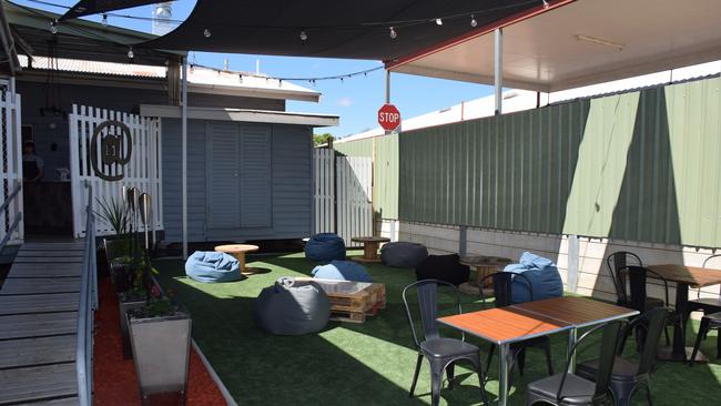 Mr Ashlin has created the perfect atmosphere with beanbags and open air seating. Photo/Tristan Evert