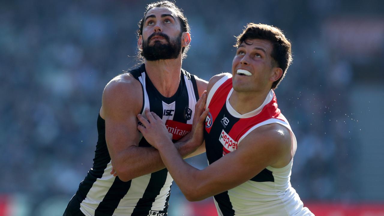 Brodie Grundy is out of contract at the end of 2020. Picture: AAP Images