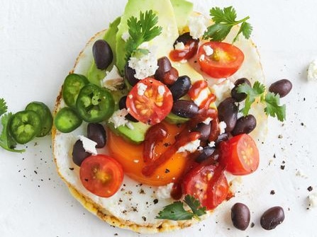 Egg tostadas.