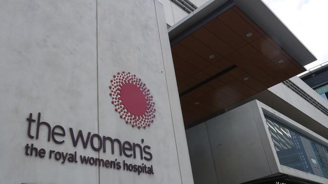 The Royal Women’s Hospital is the only hospital in Melbourne’s CBD to perform abortions. Picture: David Crosling