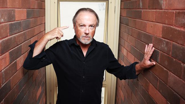 Steve Kilbey, singer-songwriter for the rock band The Church, has regained his hearing thanks to new in-ear technology. Picture: John Feder