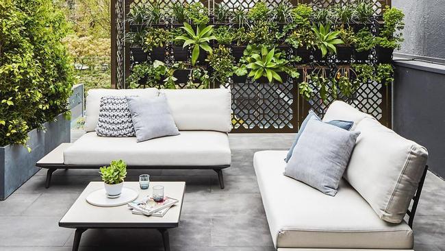 A tranquil and private outdoor area.