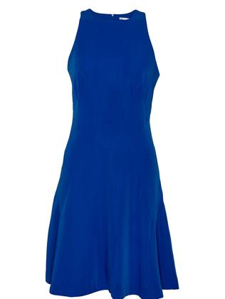 Be a bolt of blue in this great thigh-skimming number. TARGET dress $59, target.com.au.