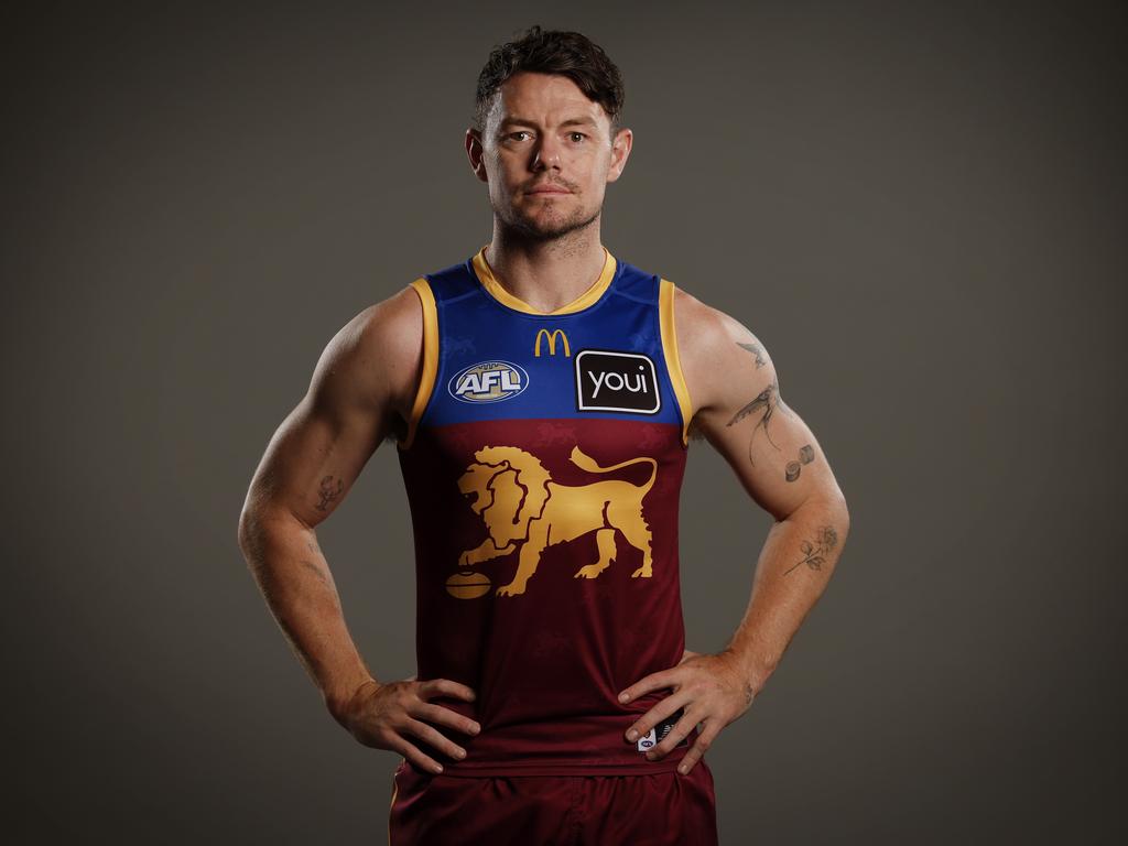 Brisbane Lions captain Lachie Neale in Melbourne on February 24. Picture: Michael Klein