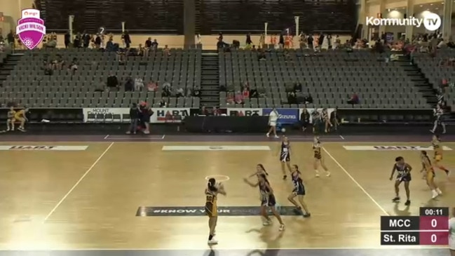 Replay: Vicki Wilson Championships - St Monica’s College Cairns vs St Rita’s College (Shield)