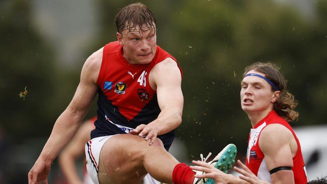 Round 13 TSL game between Clarence v North Hobart from Richmond Oval. North Hobart's Jack Sandric. Picture: Zak Simmonds