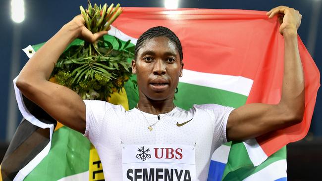 Caster Semenya won a case in the European Court of Human Rights this month Picture: AFP