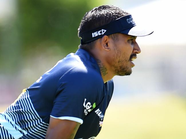 Ben Barba. NRL; North Queensland Cowboys pre-season training at Townsville Sports Reserve.