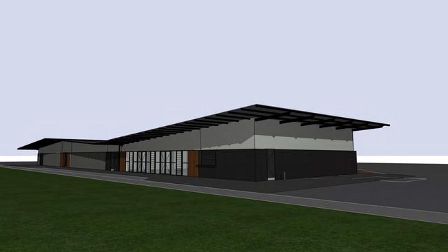 Barossa United's recently approved club and changeroom facility. Picture: Supplied