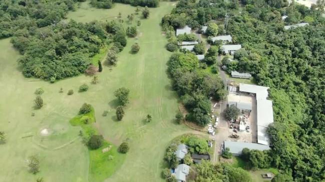 Drone footage of Dunk Island