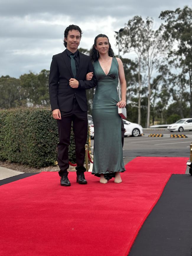 The students of Urangan State High School celebrate their formal.