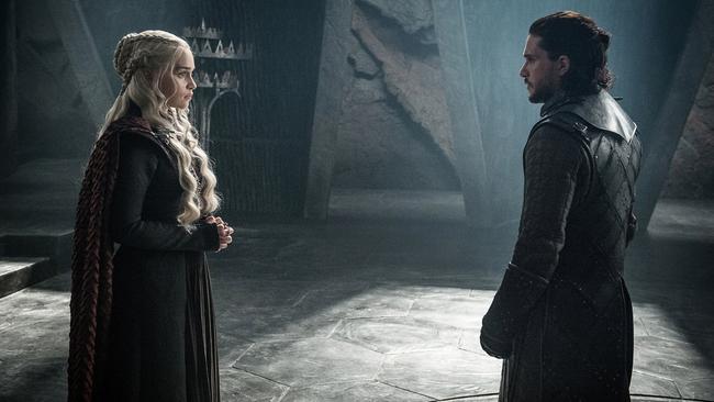 Daenerys Targaryen and Jon Snow had a rocky start but are warming up nicely together.