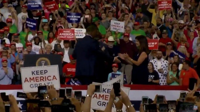 Trump Takes The Stage At Orlando Rally | Daily Telegraph