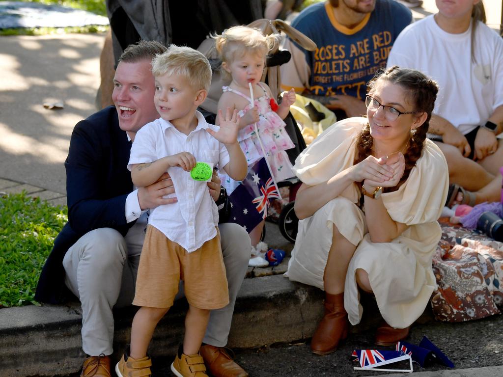 Anzac Day 2025. Strand parade in Townsville. Picture: Evan Morgan